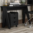 Mesa Escrivaninha Magnolia Preto - Falkk