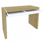 Mesa Escrivaninha Mille 1 Gaveta Olmo/branco - Artany