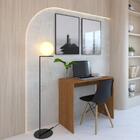 Mesa Escrivaninha Minimalista Pequena Sem Gaveta - Natural