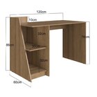 Mesa Escrivaninha Ms4820 Office 120cm Mel Mel