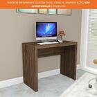 Mesa Escrivaninha Nogal Me4139 - Tecno Mobili