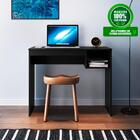Mesa Escrivaninha Noronha 1 Nicho Preto Fosco - Genialflex