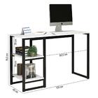 Mesa Escrivaninha Office Estilo Industrial Moderno