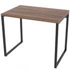 Mesa Escrivaninha Office Kuadra Nogal 8395 - Compace