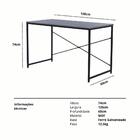 Mesa Escrivaninha Office Olso 120x60
