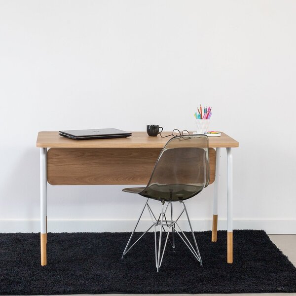 Mesa Escrivaninha Organica 120cm Home Office Flexus Hanover/b