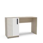 Mesa Escrivaninha P/computador 1 Porta Domi Mdp Politorno Leg