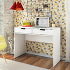 Mesa Escrivaninha Para Computador New Branco