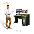 Mesa Escrivaninha Para Computador Setup Gamer Seraph 1 Gaveta