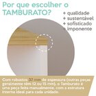 Mesa Escrivaninha Para Escritório Loke Olmo/branco