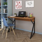 Mesa Escrivaninha Para Escritório Noronha 120cm Tampo Em Mdf