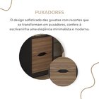 Mesa Escrivaninha Para Home Office E Estudos 2 Gavetas Floren