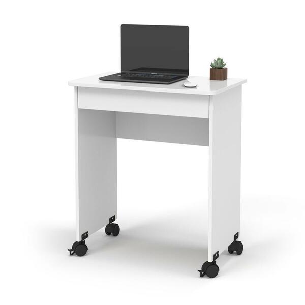 Mesa Escrivaninha Para Notebook E Computador Compact Branco