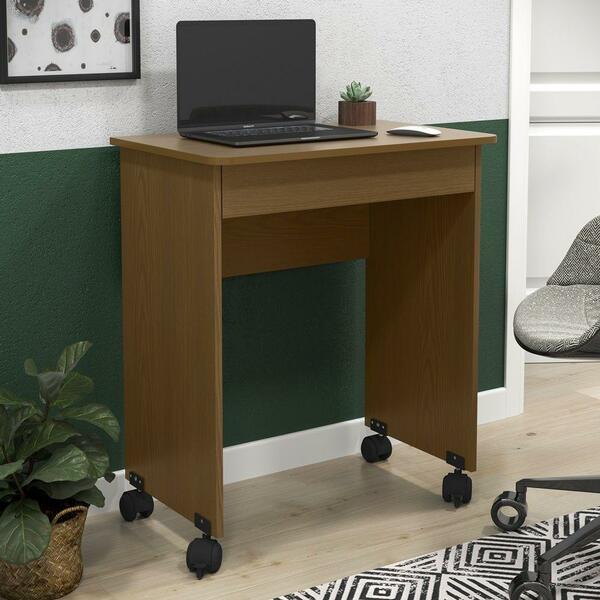 Mesa Escrivaninha Para Notebook E Computador Compact Freijó