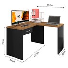 Mesa Escrivaninha Parati L01 Com Extensor E 1 Gaveta - Doce S