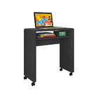 Mesa Escrivaninha Preta Smile 68cm