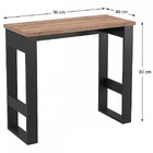 Mesa Escrivaninha Preto/solanum M101 - Foscarini