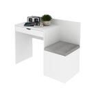 Mesa/escrivaninha Puff Multimóveis Cr25063 Branca