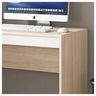 Mesa Escrivaninha Recta 0.9 Casa Blanca/branco Caemmun