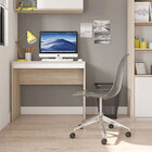 Mesa Escrivaninha Recta 0.9 Casa Blanca/branco Caemmun