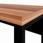 Mesa Escrivaninha Retangular Office 150cm Pé Quadro Web Office