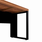 Mesa Escrivaninha Retangular Office 170cm Pé Quadro Web Office