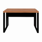 Mesa Escrivaninha Retangular Office 170cm Pé Quadro Web Office