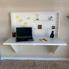 Mesa Escrivaninha Retrátil - Branco