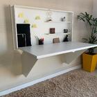 Mesa Escrivaninha Retrátil - Branco