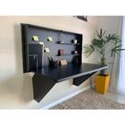 Mesa Escrivaninha Retrátil - Preto