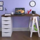 Mesa Escrivaninha Retro 05 Gavetas Spirit Ii Artany