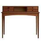 Mesa Escrivaninha Retro Madeira 4 Gavetas 1 Nicho Milano Cast