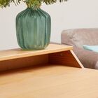 Mesa Escrivaninha Retro Madeira 4 Nichos 1 Prateleira Luna -