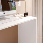 Mesa Escrivaninha Sem Gavetas Magnus Branco