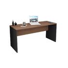 Mesa Escrivaninha Sense Nogueira E Preto