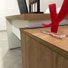 Mesa Escrivaninha Smart 1 Porta 2 Prateleiras Olmo/branco - A