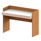Mesa Escrivaninha Versa Home 1 Gaveta Freijó/branco - Telasul