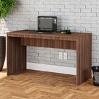 Mesa Escrivaninha W15 136 Nogal - Compace