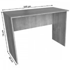 Mesa Escrivaninha York Preto - Falkk