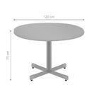 Mesa Executiva 1200 Redon Cinza