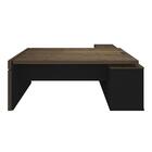 Mesa Executiva Em L Giovinazzo Charuto Preto