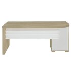 Mesa Executiva Para Escritório Em Tamburato 4 Gavetas Elegant