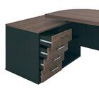 Mesa Executiva Para Escritório Florença Charuto Preto