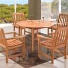 Mesa Export Redonda Cor Stain Jatoba 80cm - 15684 Sun House