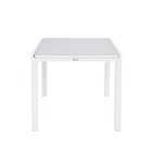 Mesa Retangular Extensível Lyra II 75x90x130cm Branco Naterial