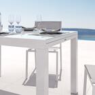 Mesa Retangular Extensível Lyra II 75x90x130cm Branco Naterial