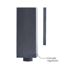 Mesa Retangular Extensível Odyssea II Alumínio 76x100x256-320cm Cinza Naterial