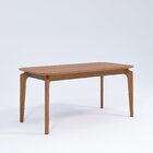 Mesa Ficus Natuame 77cm X 80cm X 160cm Tampo Em Mdf Madeira/c