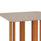 Mesa Flora Quadrada 94 Cm Cimol Nature/off White