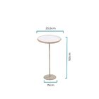 Mesa Flutuante Cerâmica G Linee Preto